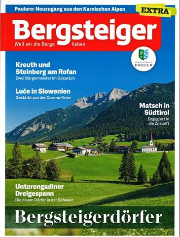 Titelbild Zeitschrift Bergsteiger - Extra