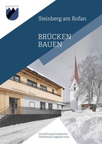 Titelseite Broschüre Europäischer Dorferneuerungspreis 2022